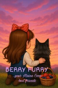 Berry Furry Maine Coon Cattery Logo1